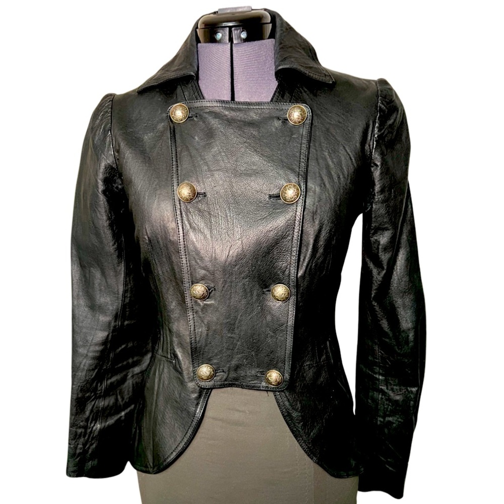 Illia women’s leather jacket size 6